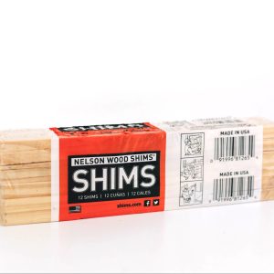 Nelson Wood Shims WC8/32/15/50-LA Composite Shims, 8 x 1-3/8-In pack of 32