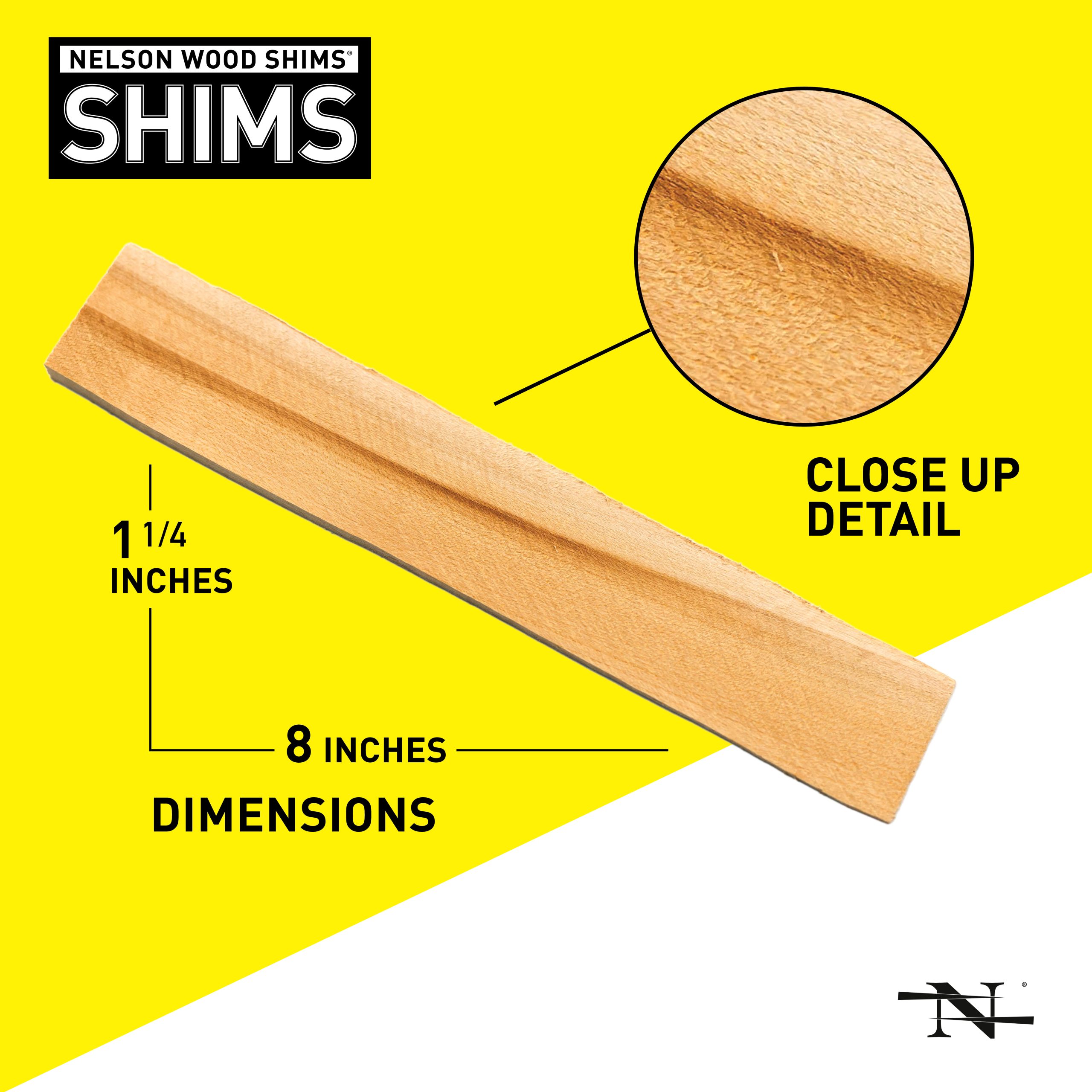 Contractor Grade Bundle – 8 Inch Wood Shims – Nelson Wood Shims